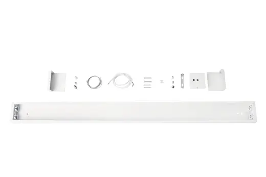 Светильник линейный подвесной 125см MSK Electric Office под две led лампы G-13 SL-120-2T8 WH