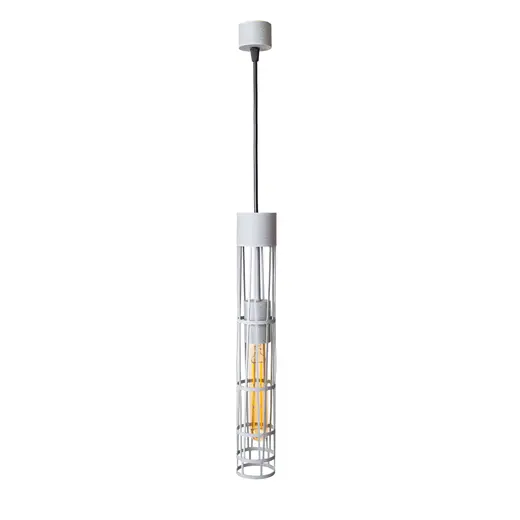 Светильник подвесной MSK Electric Flow в стиле лофт под лампу Е27 серый MR 6040 GR