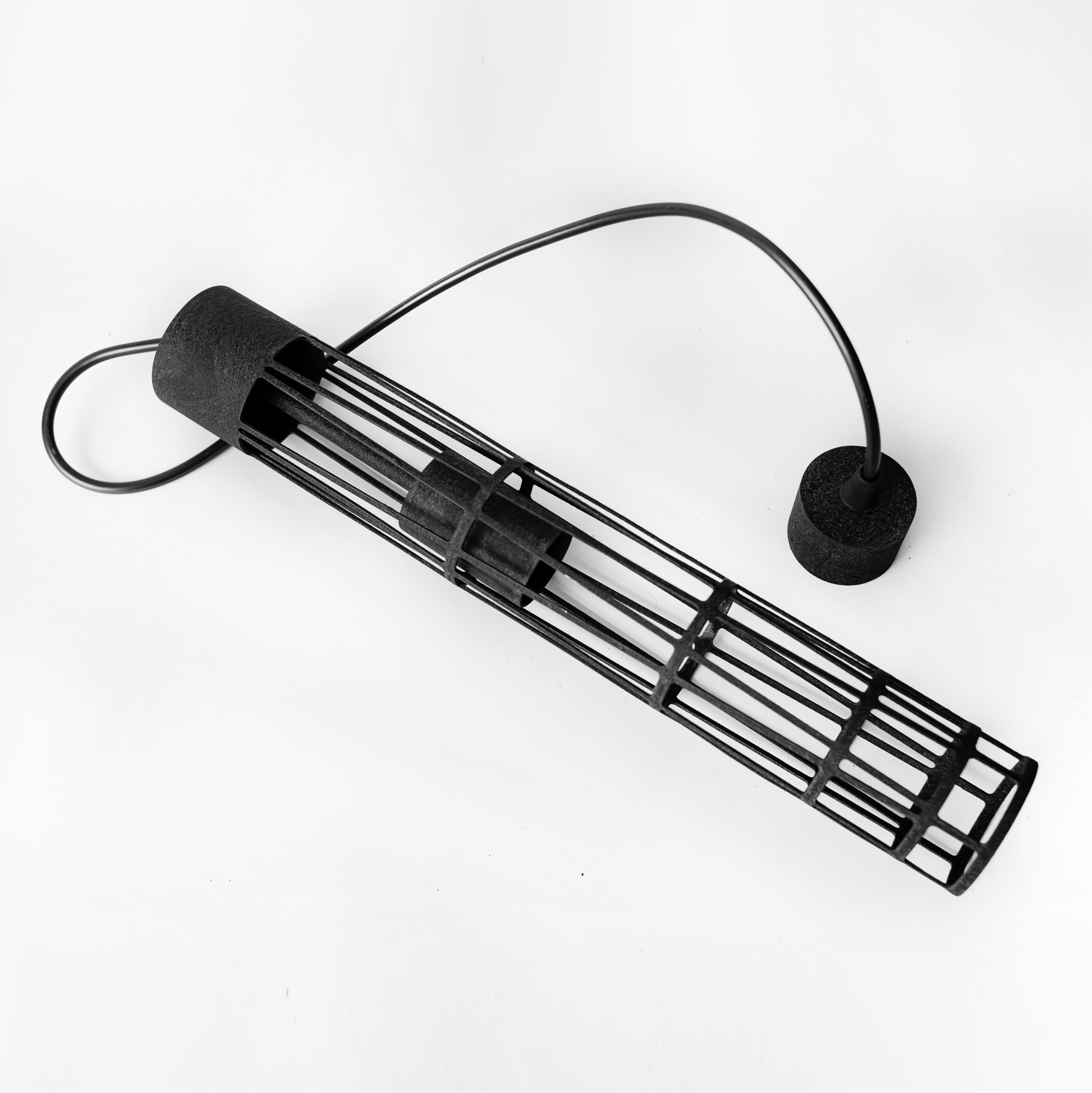 Светильник подвесной MSK Electric Flow в стиле лофт под лампу Е27 черный муар MR 6040 BK