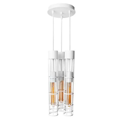 Светильник подвесной MSK Electric Flow в стиле лофт на круглом основании NL 6040-3R WH