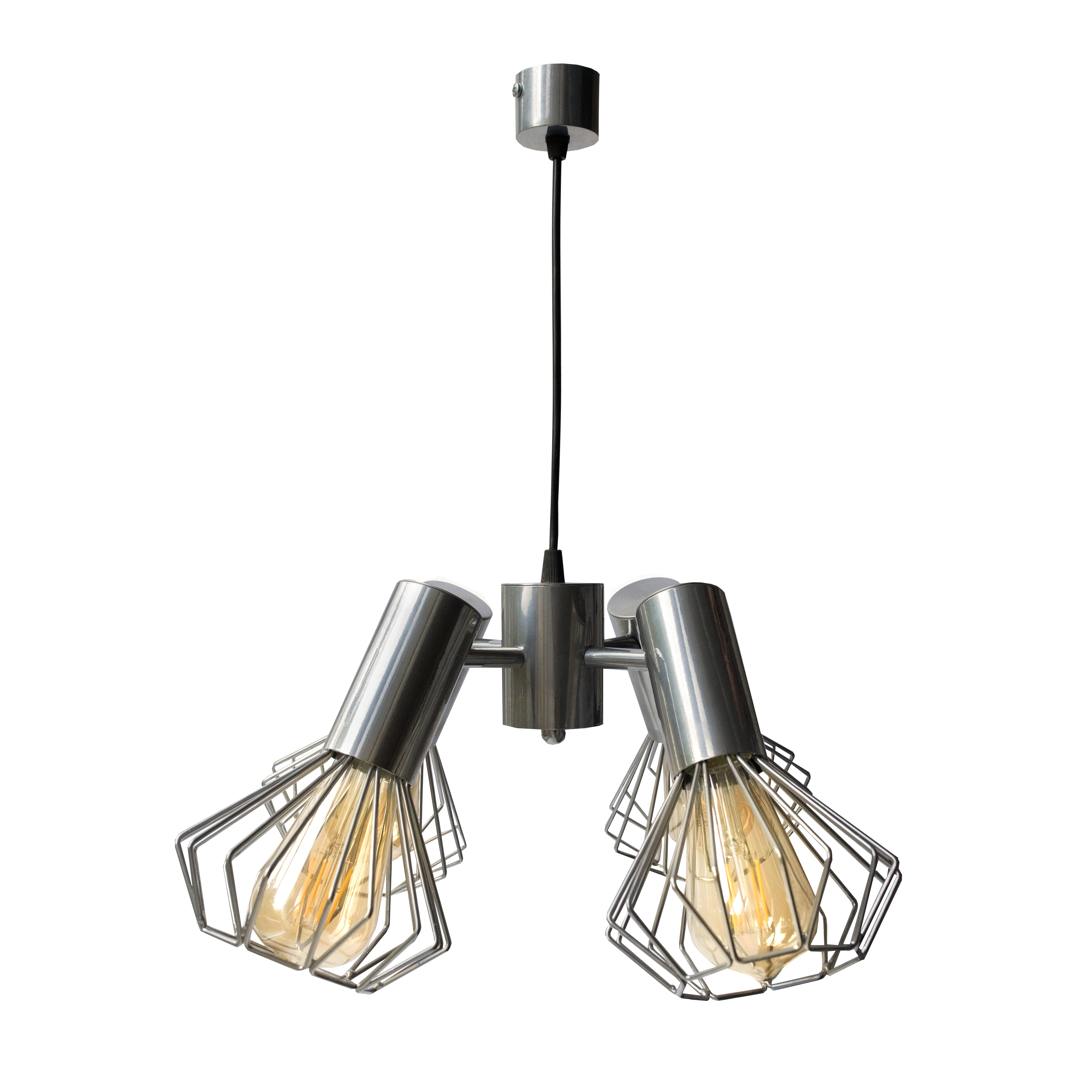 Люстра подвесная MSK Electric Diadem на четыре плафона Е27 NL 22153-4 CR хром