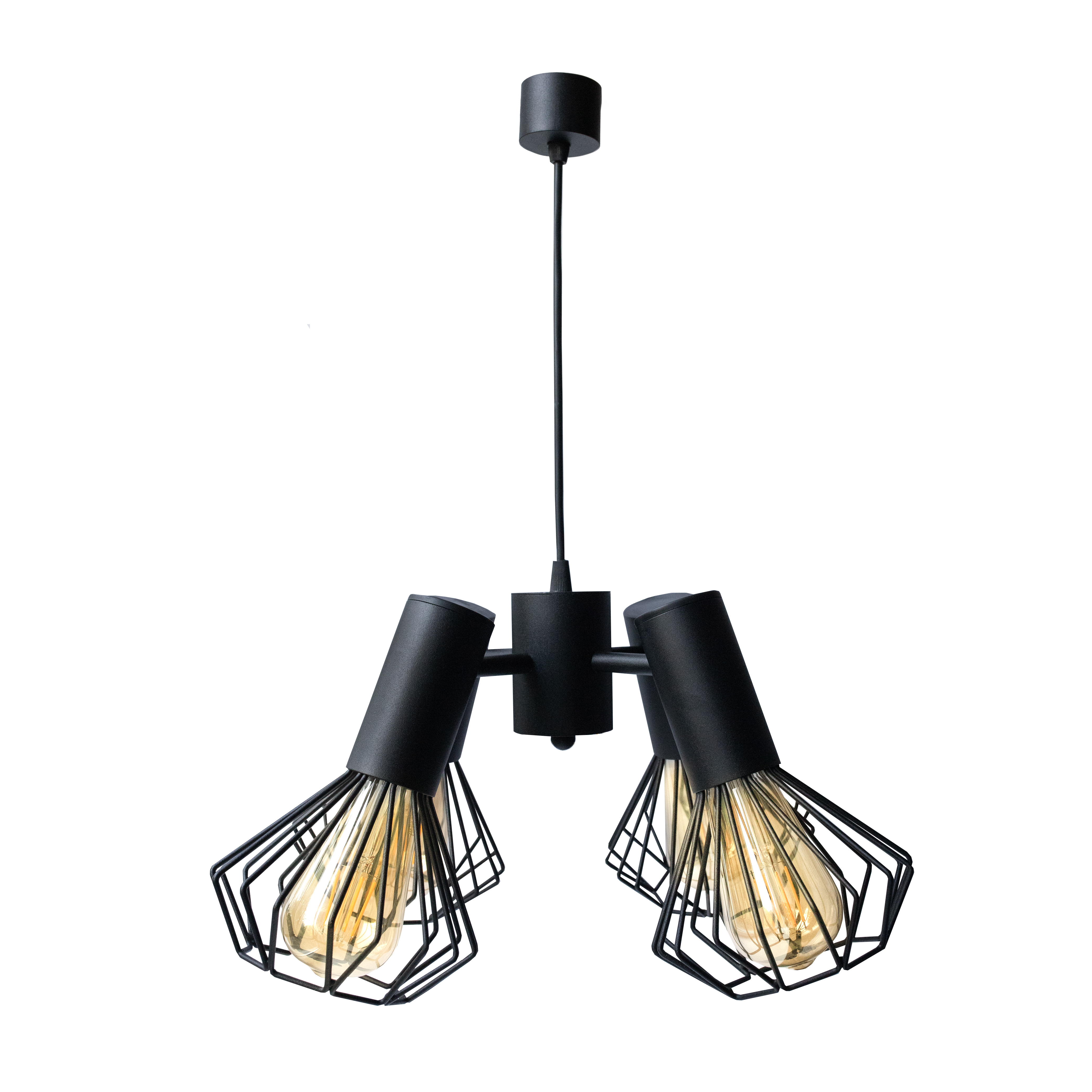 Люстра подвесная MSK Electric Diadem на четыре плафона Е27 NL 22153-4 BK