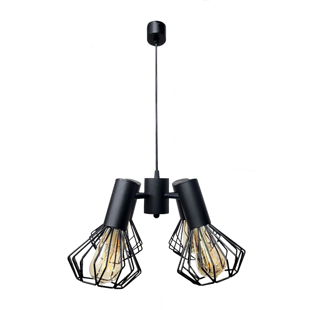 Люстра подвесная MSK Electric Diadem на четыре плафона Е27 NL 22153-4 BK