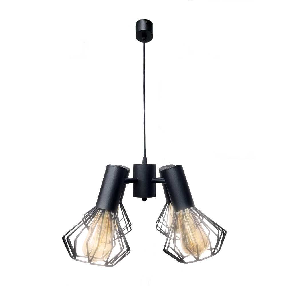 Люстра подвесная MSK Electric Diadem на четыре плафона Е27 NL 22153-4 BK