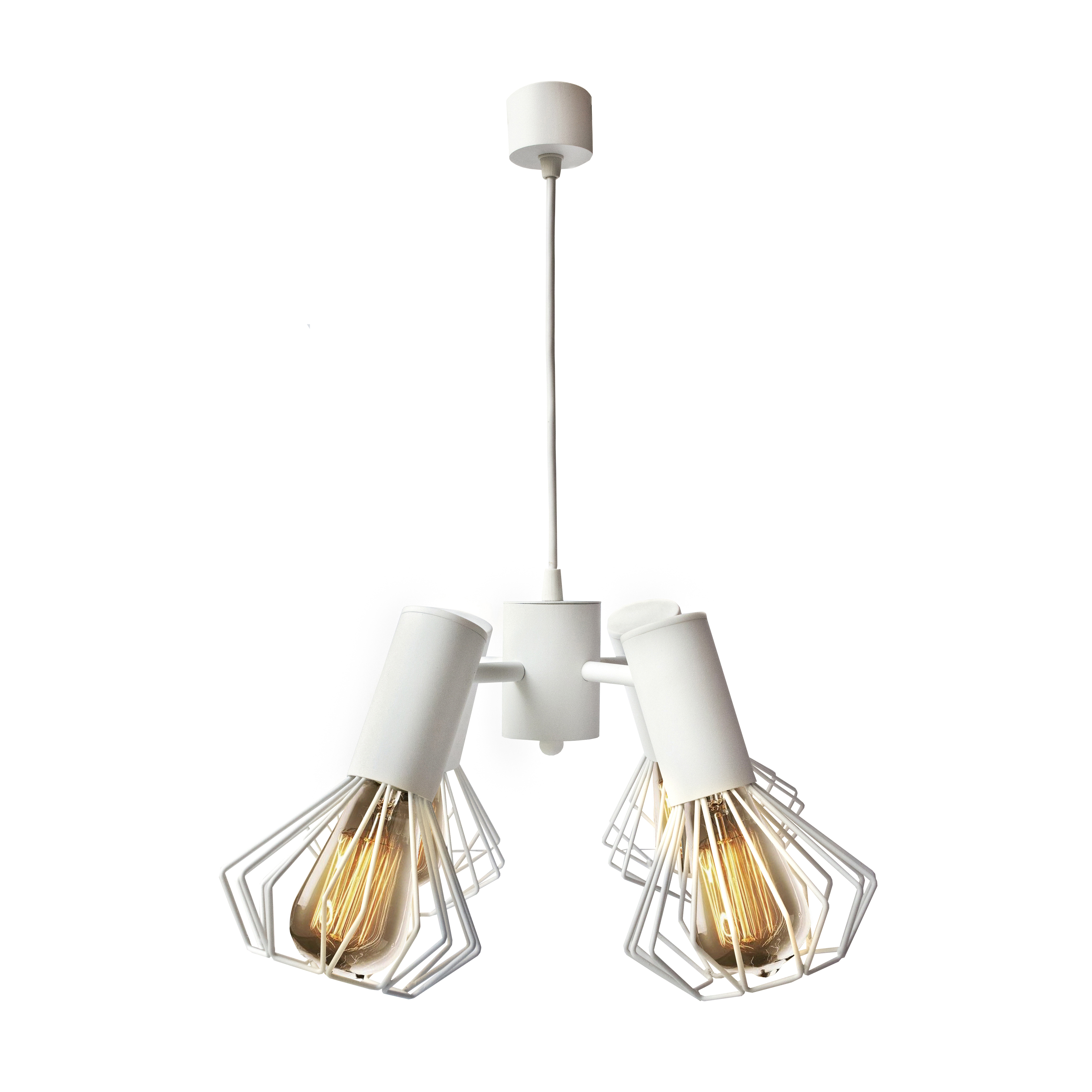 Люстра подвесная MSK Electric Diadem на четыре плафона Е27 NL 22153-4 WH