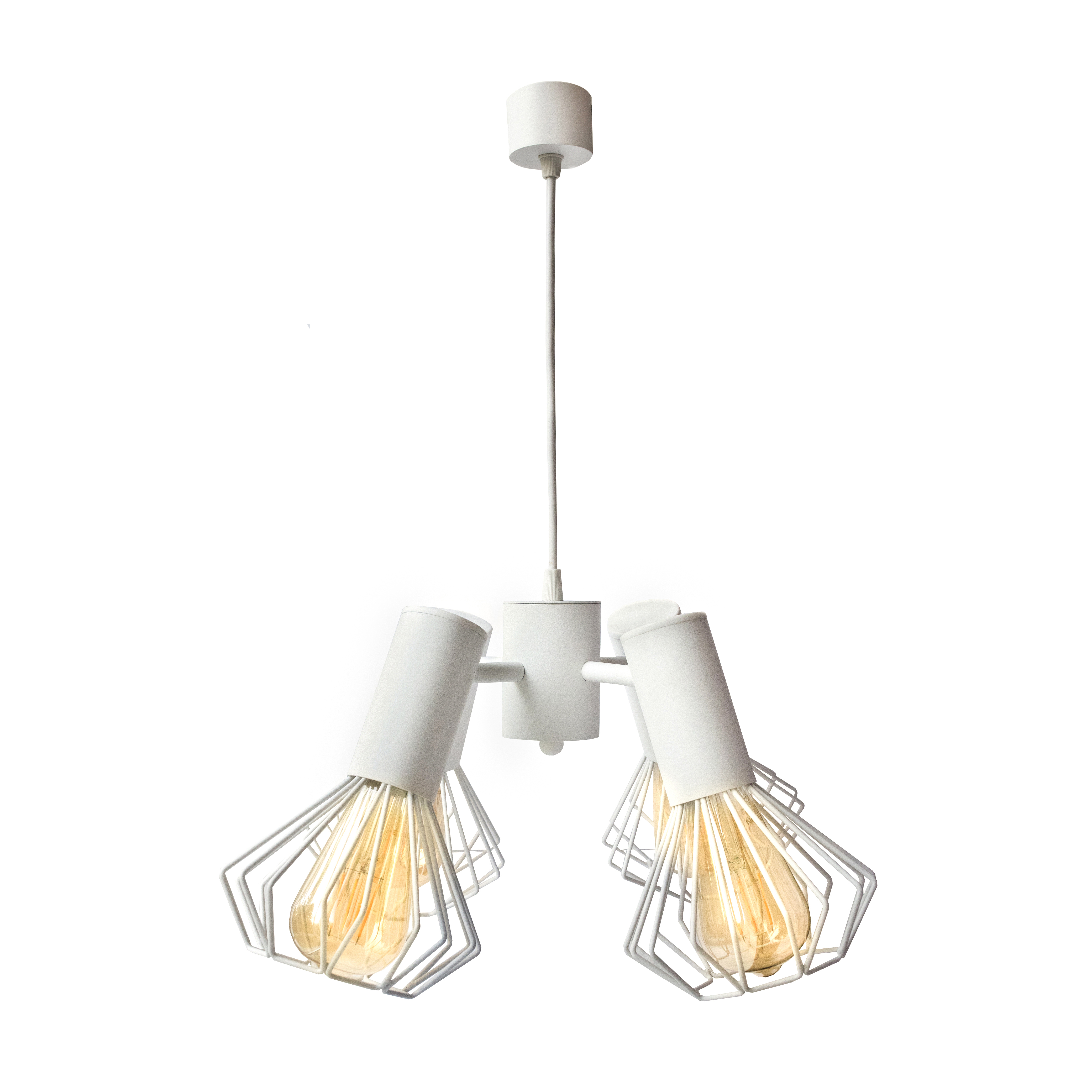 Люстра подвесная MSK Electric Diadem на четыре плафона Е27 NL 22153-4 WH