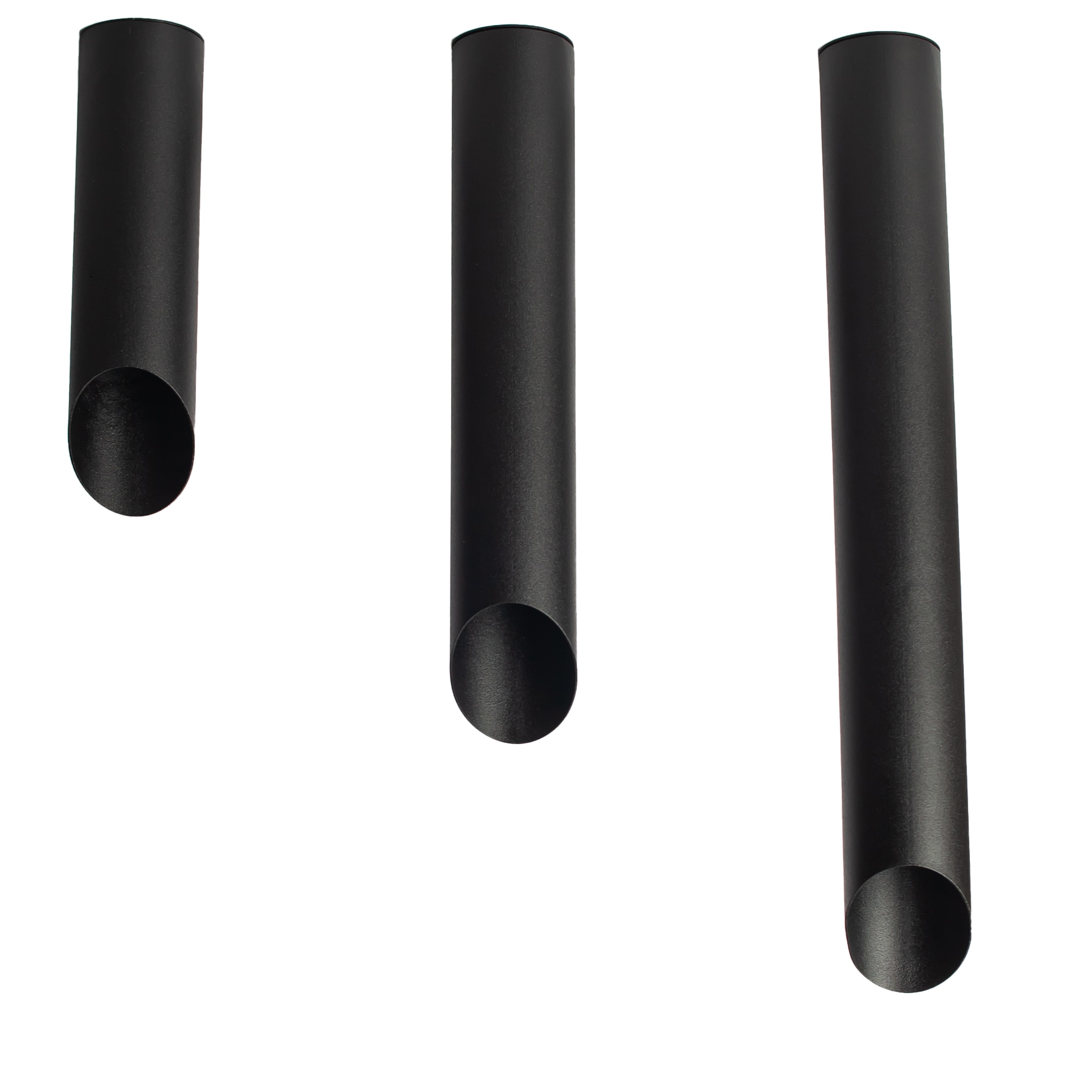 Светильник потолочный MSK Electric Slice под три лампы Е27 NL 382819 BK+BK