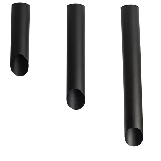 Светильник потолочный MSK Electric Slice под три лампы Е27 NL 382819 BK+BK