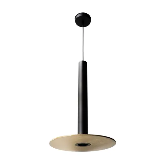 Светильник подвесной в стиле лофт MSK Electric Disk под лампу Е14 NL 26501 BK+BN черный+бронза