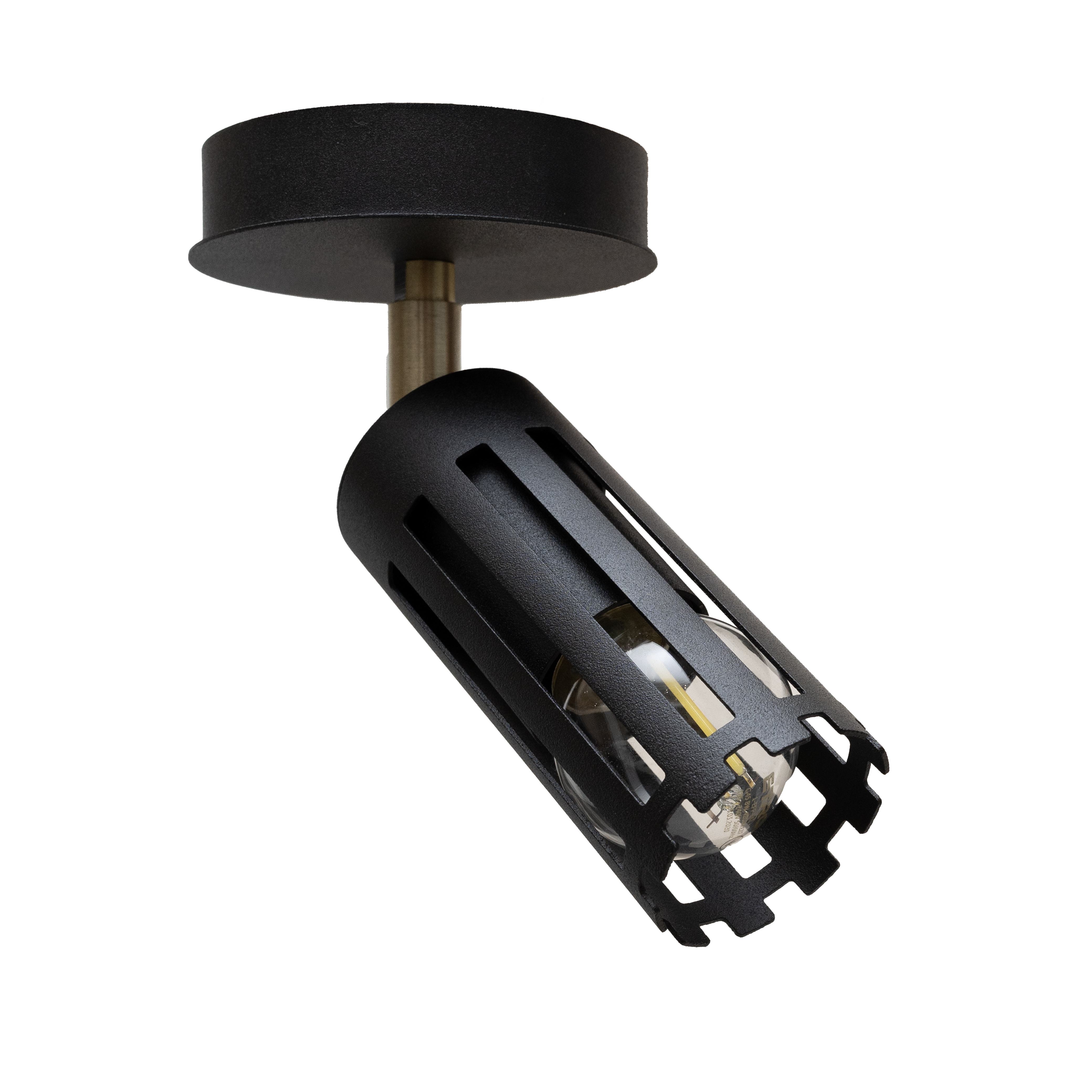 Светильник настенно-потолочный MSK Electric Teramo спот поворотный NL 18050-1 BK