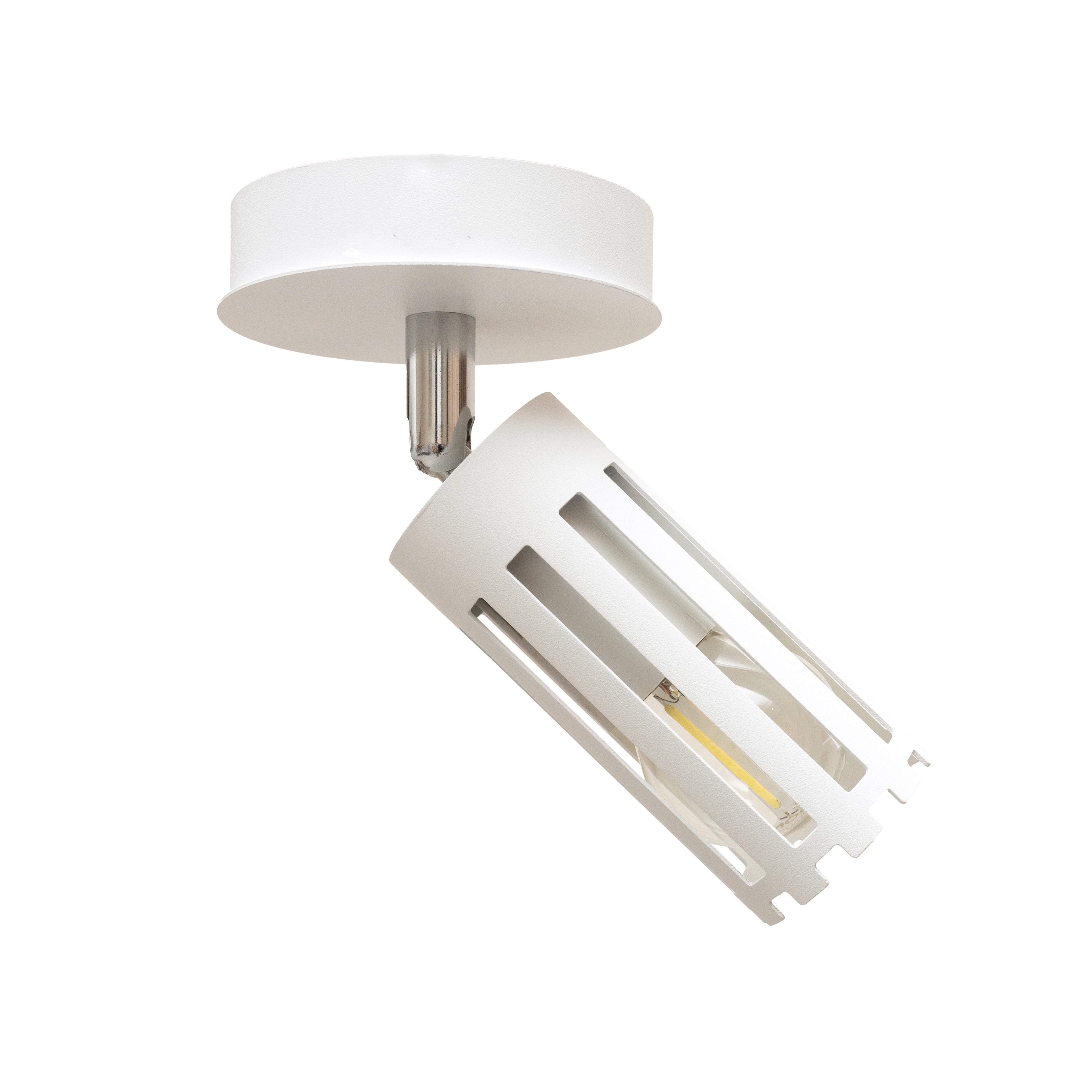 Светильник настенный-потолочный MSK Electric Teramo спот поворотный NL 18050-1 WH