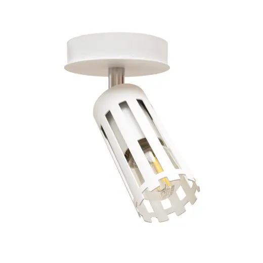 Светильник настенный-потолочный MSK Electric Teramo спот поворотный NL 18050-1 WH