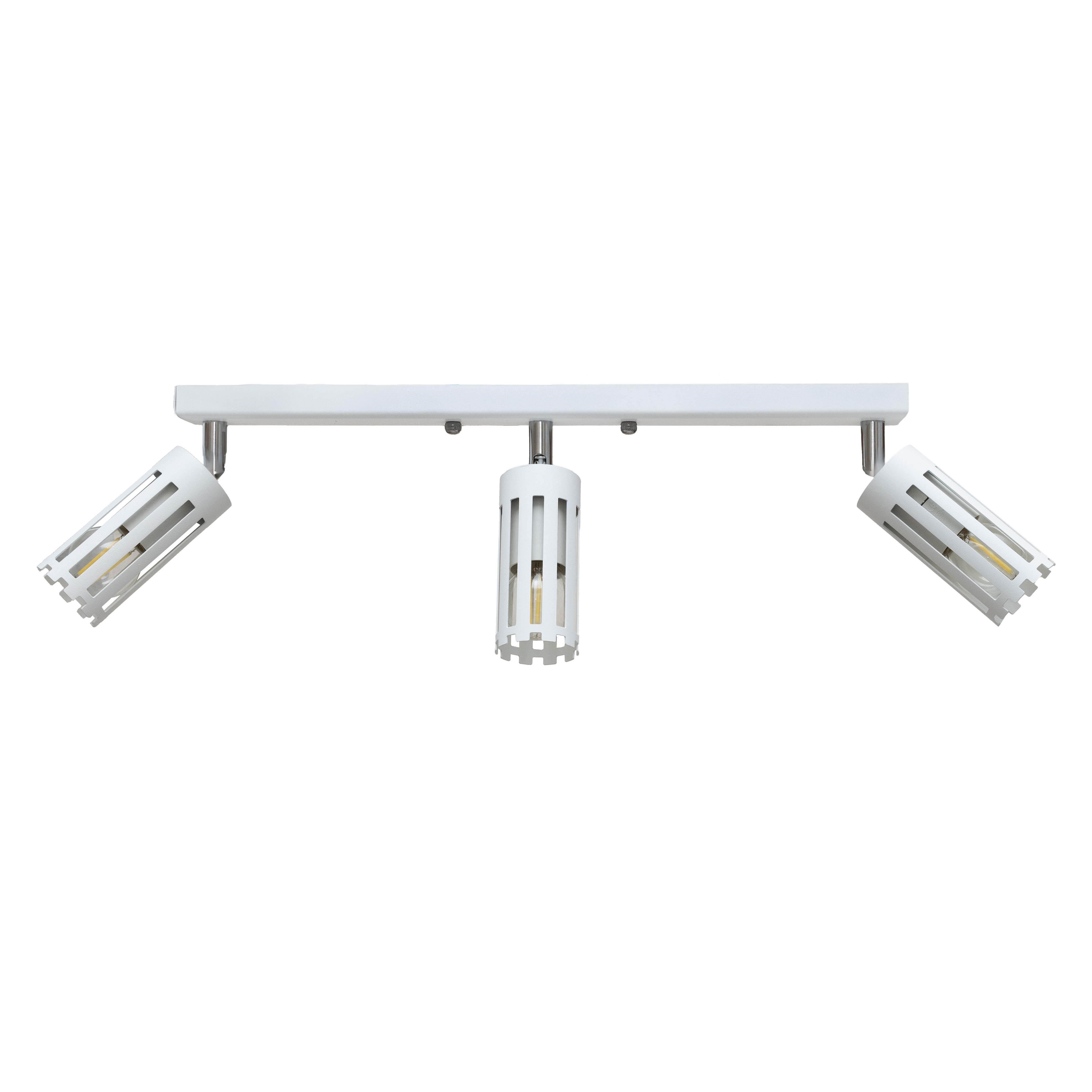 Светильник потолочный MSK Electric Teramo спот поворотный на три плафона белый NL 18050-3 WH