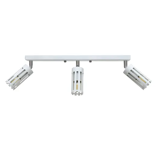 Светильник потолочный MSK Electric Teramo спот поворотный на три плафона белый NL 18050-3 WH