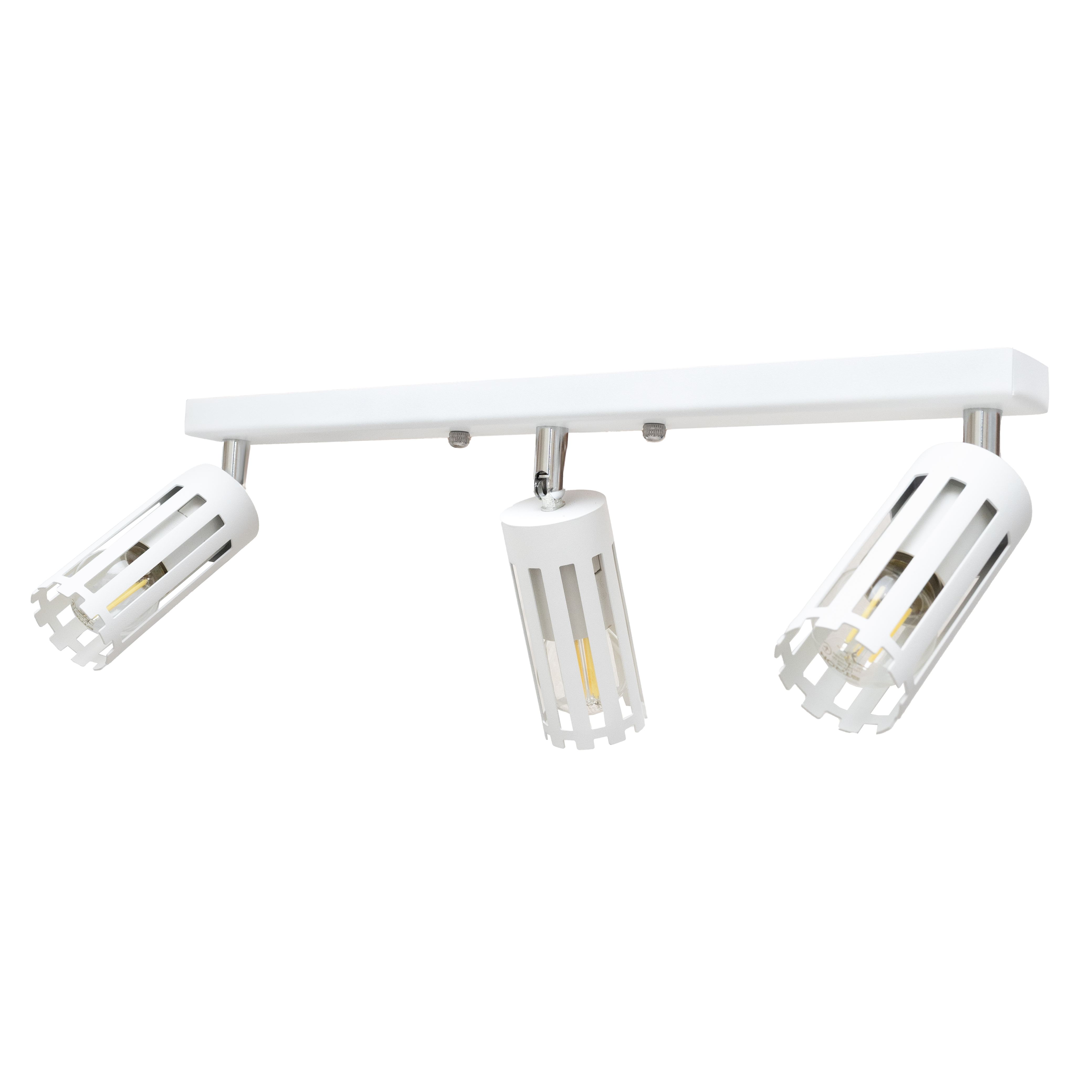 Светильник потолочный MSK Electric Teramo спот поворотный на три плафона белый NL 18050-3 WH