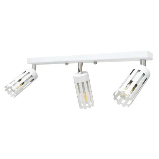 Светильник потолочный MSK Electric Teramo спот поворотный на три плафона белый NL 18050-3 WH