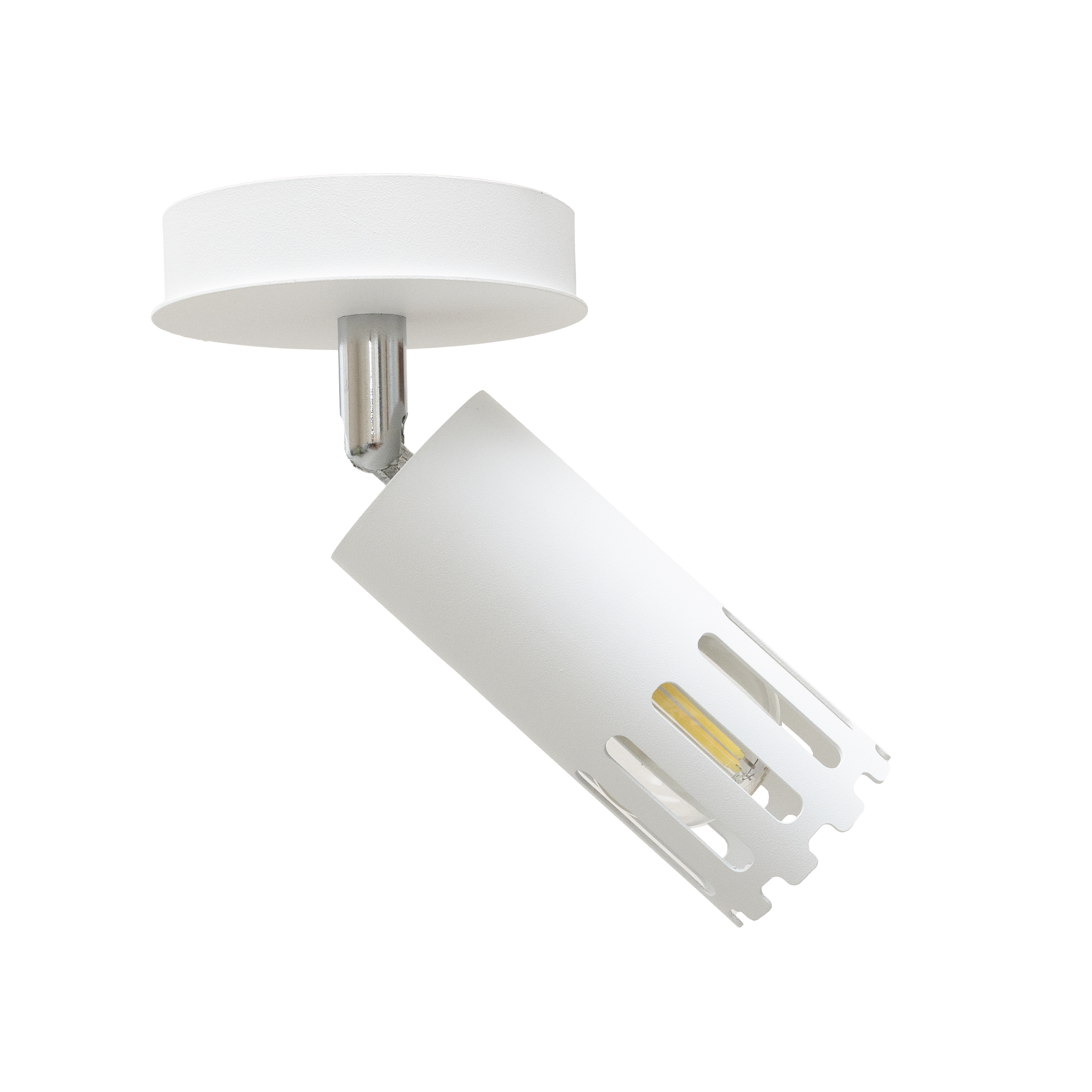 Светильник настенный-потолочный MSK Electric Teramo спот поворотный NL 180501-1 WH