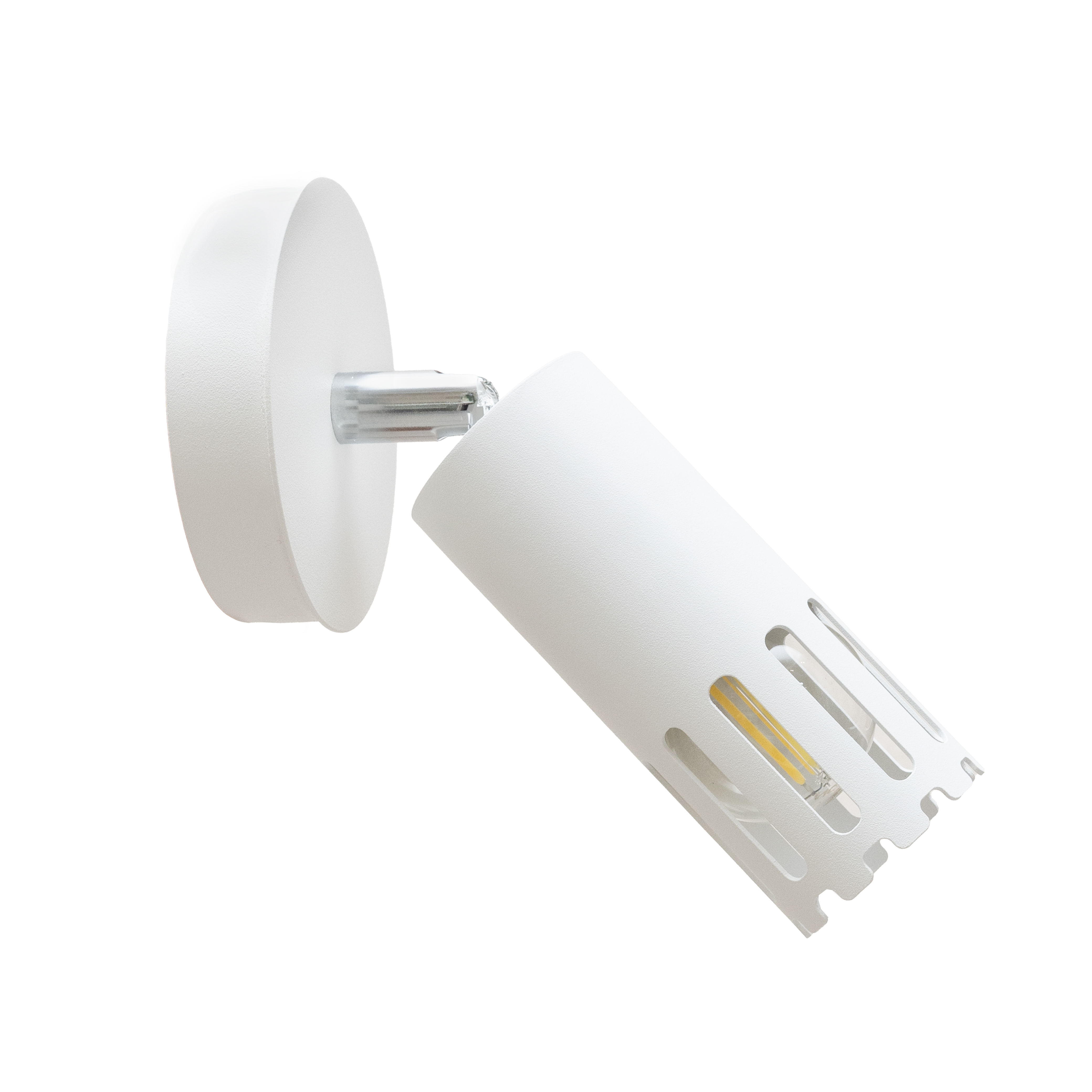 Светильник настенный-потолочный MSK Electric Teramo спот поворотный NL 180501-1 WH