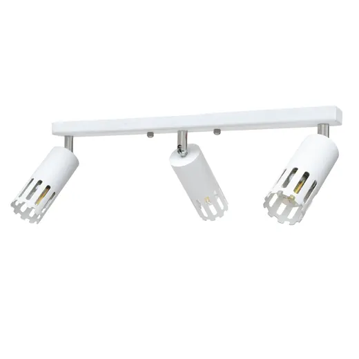 Светильник потолочный MSK Electric Teramo спот поворотный на три плафона белый NL 180501-3 WH