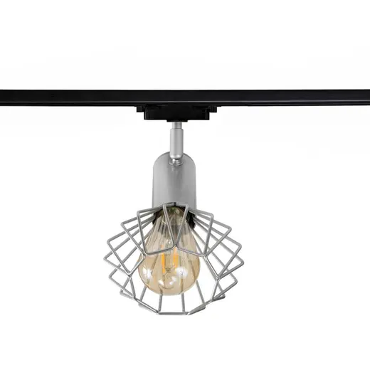 Светильник трековый MSK Electric Diadem поворотный на шинопровод алюминий NT 22151-1 AL