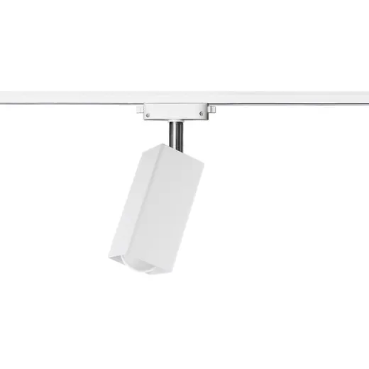 Светильник трековый MSK Electric Crocus на шинопровод с поворотным механизмом белый ST 1105-1 WH